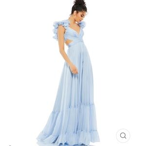 MAC DUGGAL INDY CHIFFON GOWN